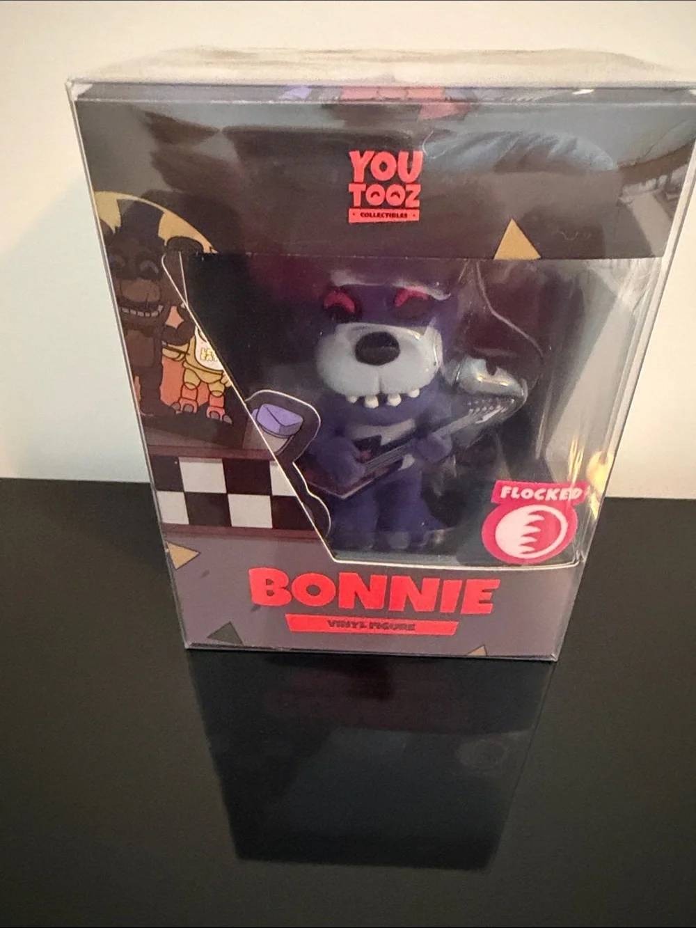 New! Youtooz Five Nights At Freddy’s Flocked Bonnie Vinyl Figure!